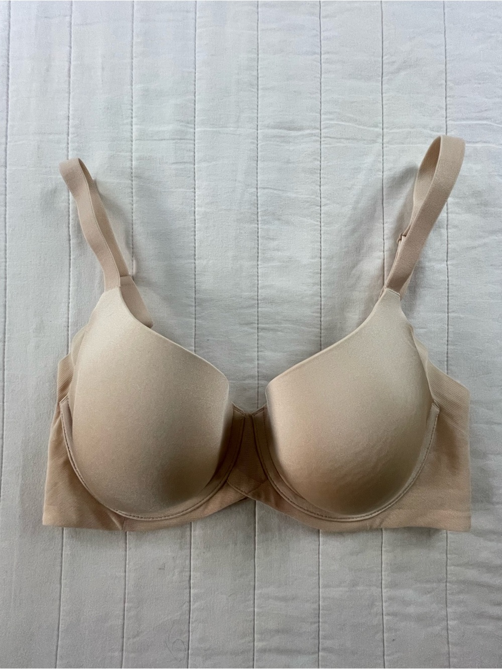 Wacoal Beige T-Shirt Bra - Molded Cups Underwire 34C